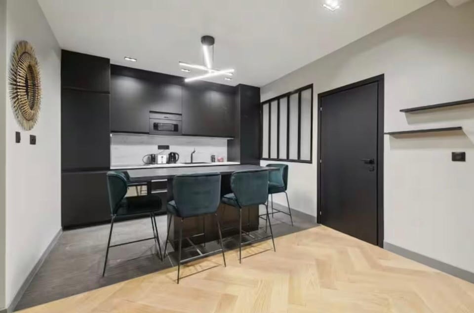 Apartment | Private kitchen | Cleaning supplies