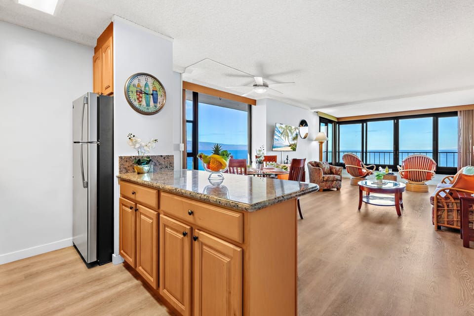 Room to prepare meals