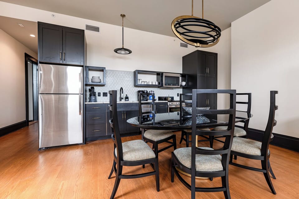 Dining area with seating
