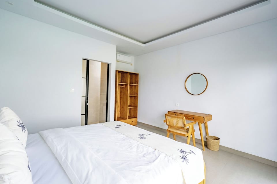 Villa, 3 Bedrooms, Patio, Pool View | 3 bedrooms, Egyptian cotton sheets, premium bedding, in-room safe