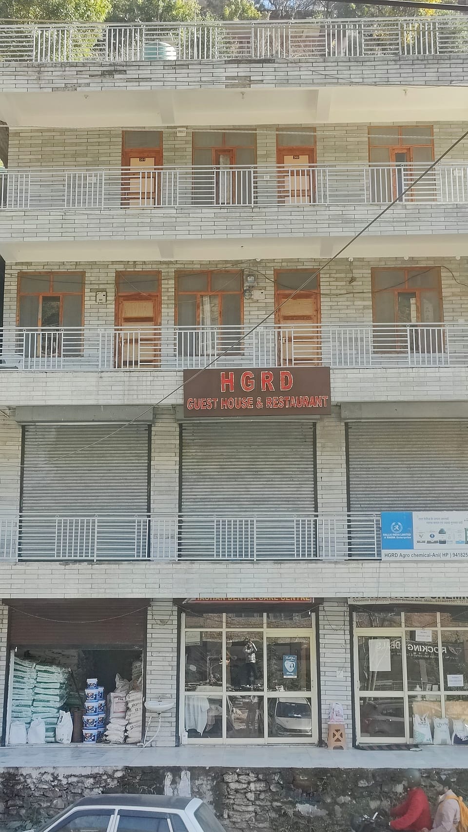 Front of property