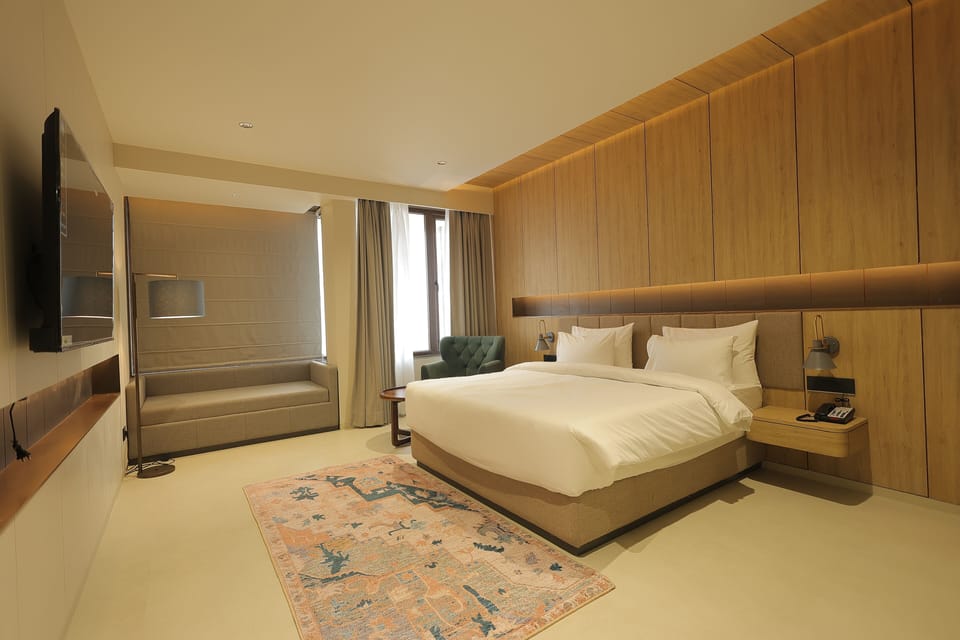 Premium Double Room, Non Smoking | In-room safe, iron/ironing board, free WiFi