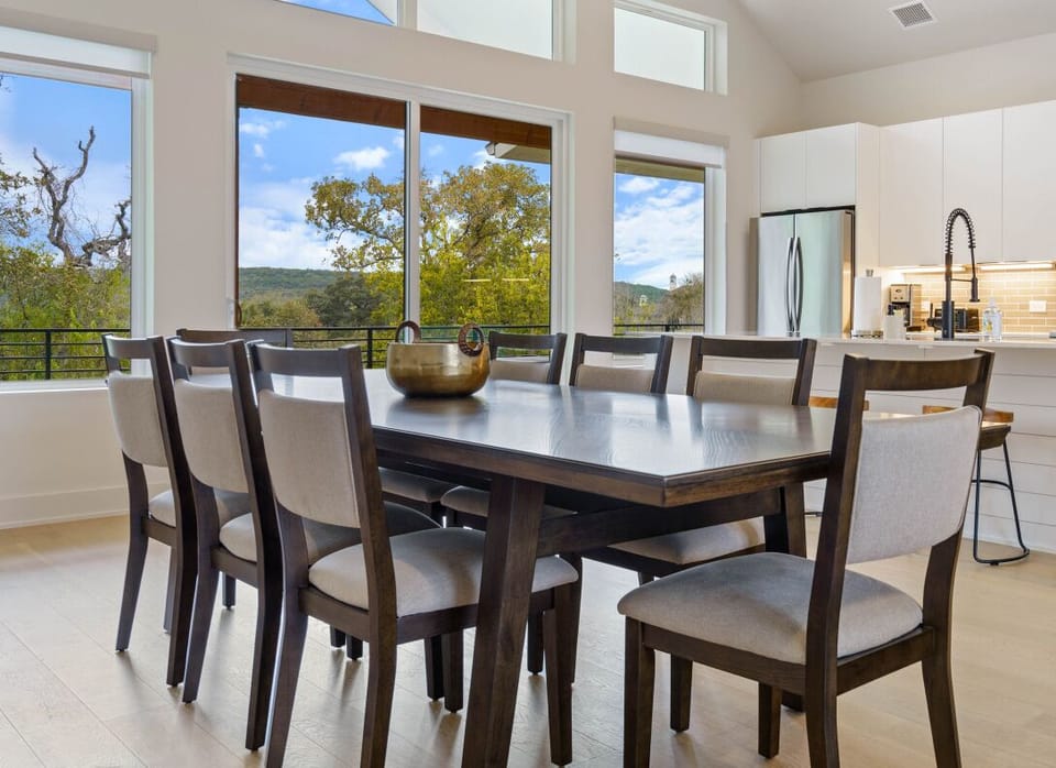 Have a front-row seat to your culinary masterpiece, or your takeout delights.