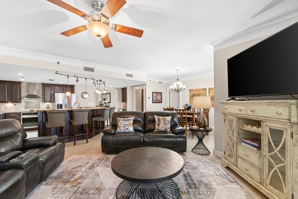 Open concept living 