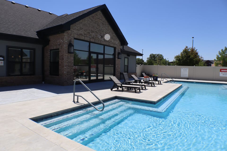 All guests have fob access to this beautiful saltwater pool. 