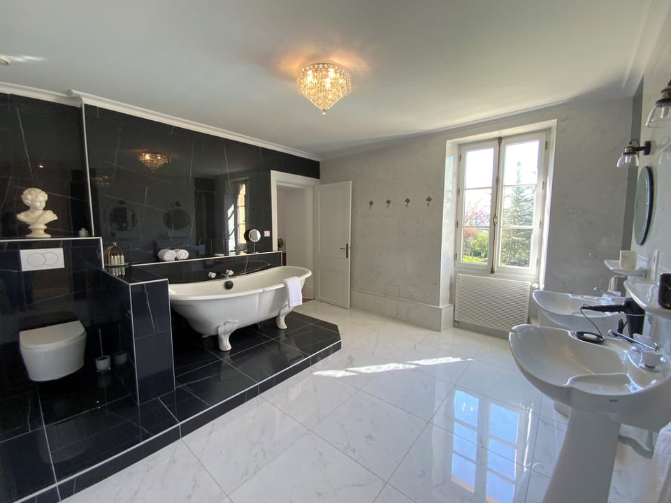 Royal Suite, Pool View | Bathroom | Hair dryer, soap