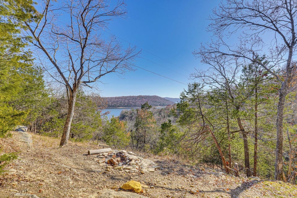Fire Pit | Path to Lake