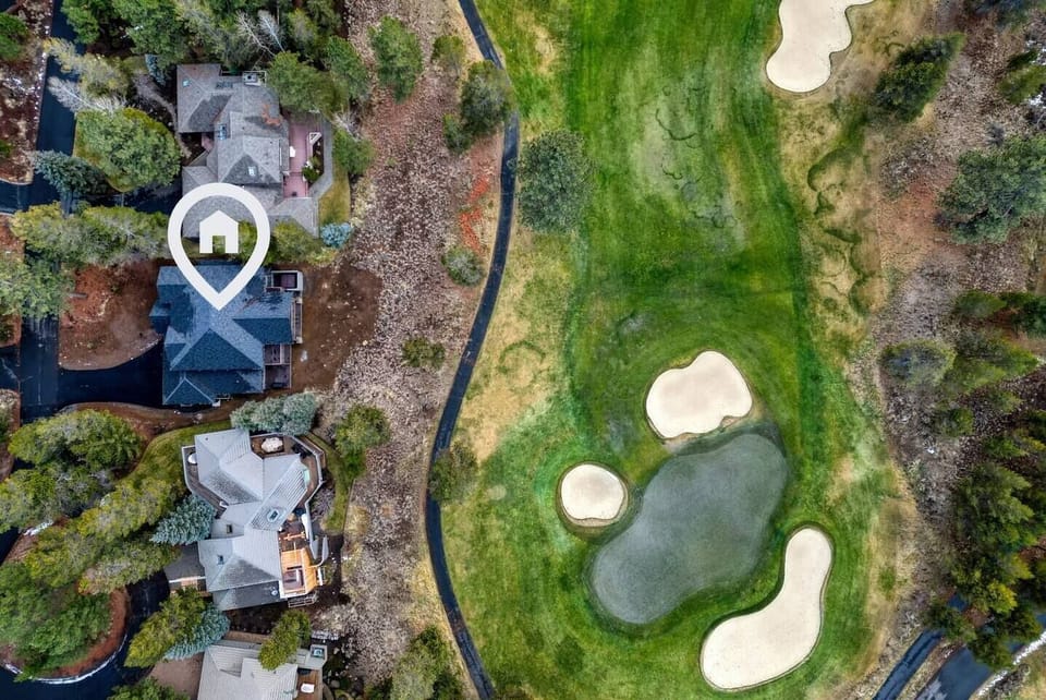 18 Bunker is near the 3rd green of the Woodland golf course
