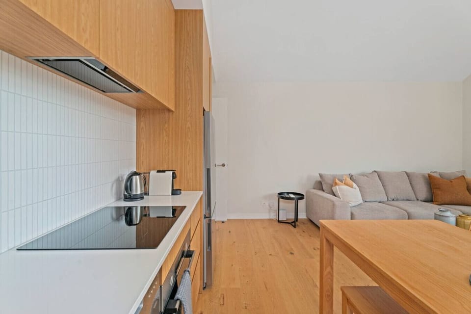 Quality appliances and a Nespresso coffee pod machine.