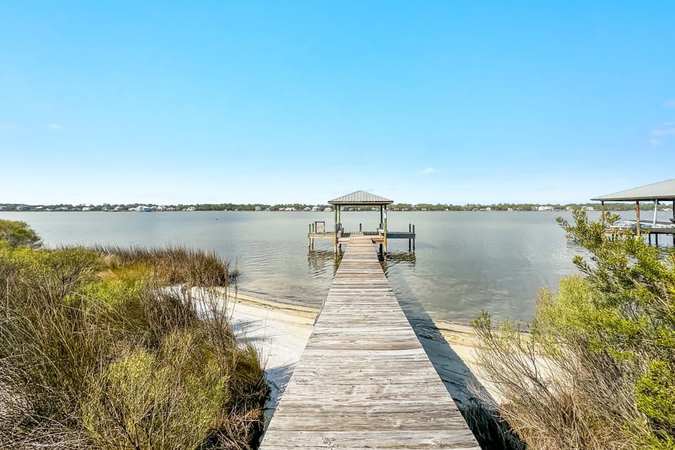 Pier boardwalk
