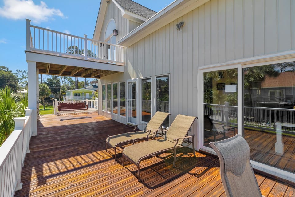 Large porch