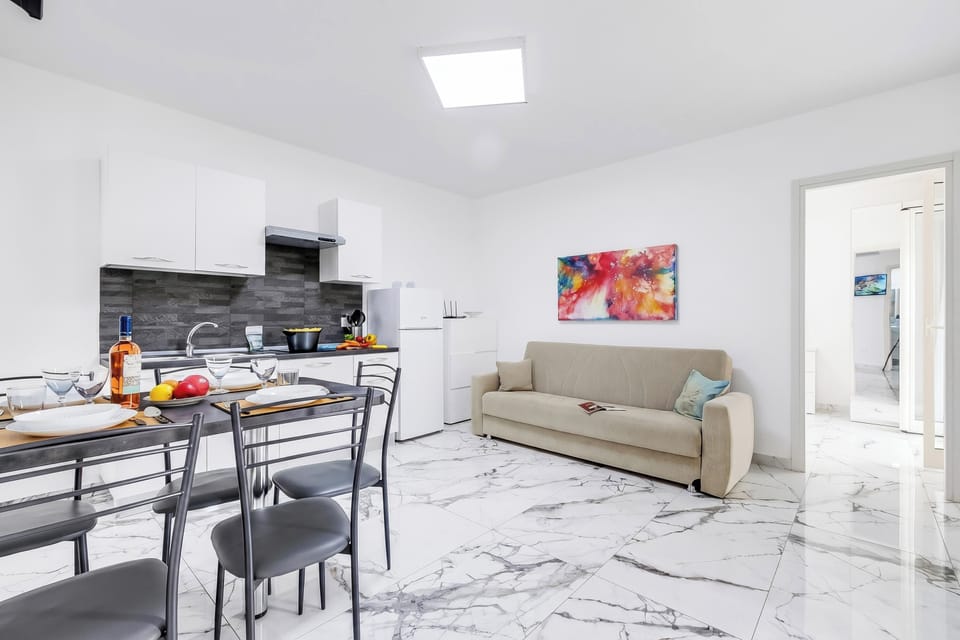 Living and dining room