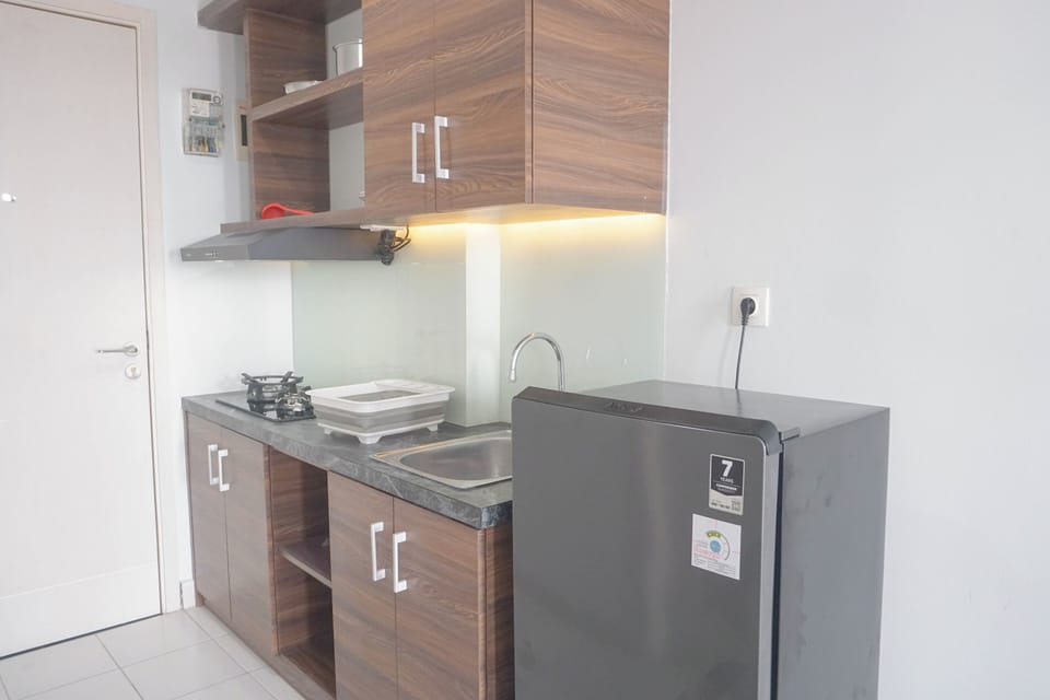 Studio | Private kitchen | Full-size fridge, stovetop, rice cooker