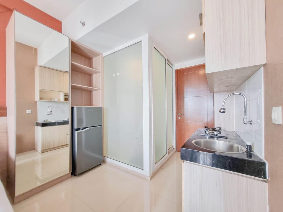 Studio | Private kitchen | Full-size fridge, stovetop, rice cooker