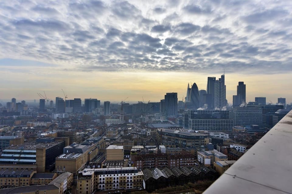 Roof terrace day time view 