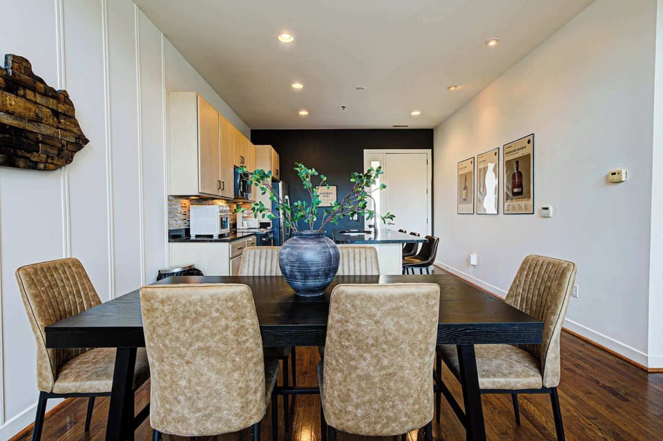 Dining Area: A dining space as warm and welcoming as the meals you'll enjoy. 
