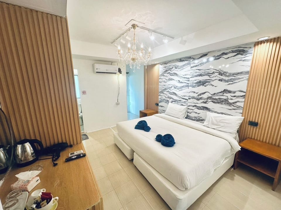 Classic Double or Twin Room, Balcony, Pool View | Desk, laptop workspace, free WiFi