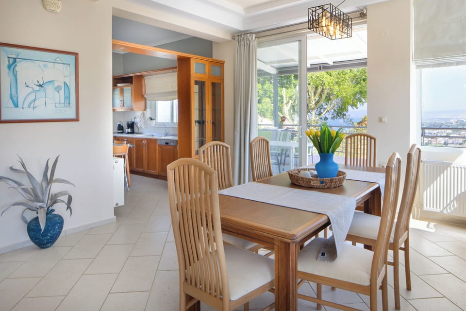 Villa, Sea View | Dining room