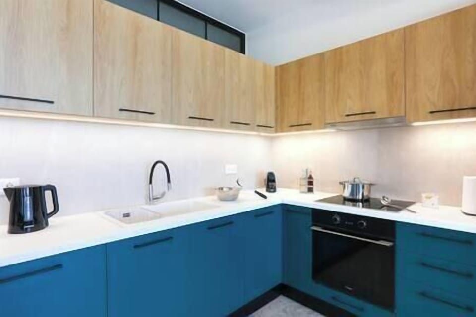 Kitchen sea view apartment