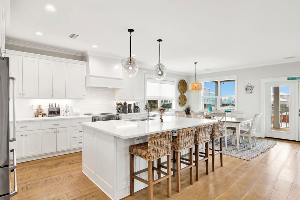 Fully equipped kitchen