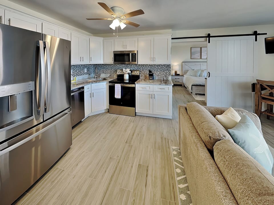 Fully Equipped Kitchen Area