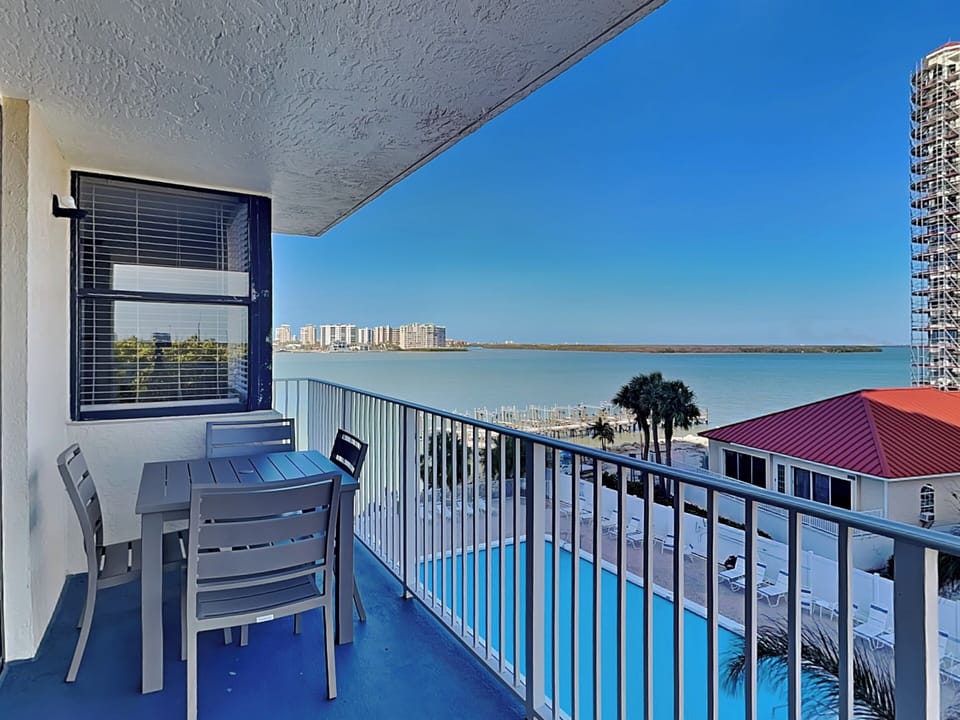 Balcony Dining with Ocean Views