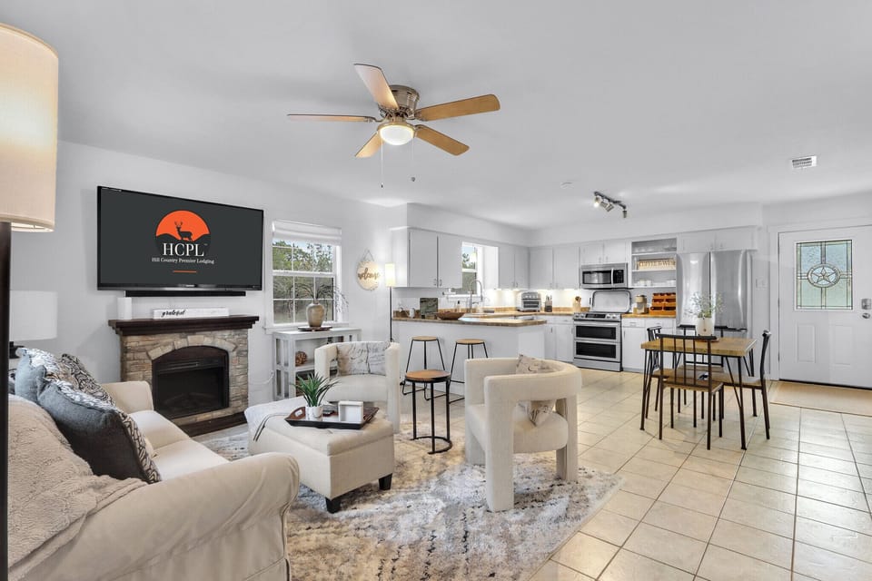 Open concept interior
