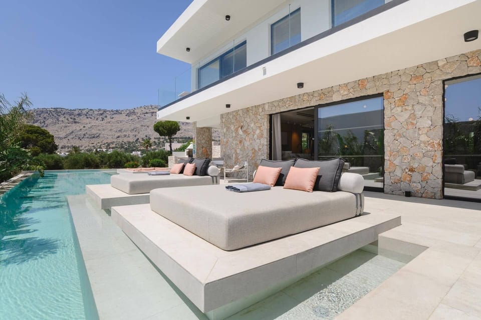 Villa Pefkos Sunset image