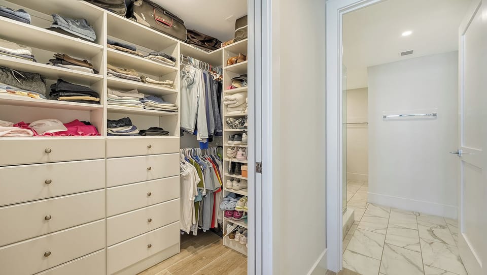 Primary Walk-In Closet