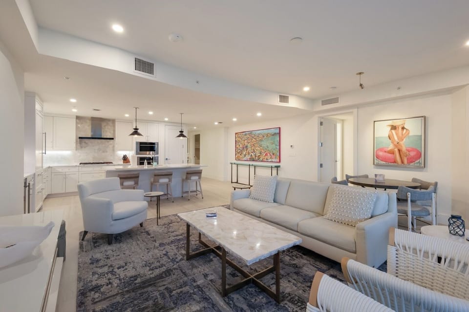 Living Room - Kitchen