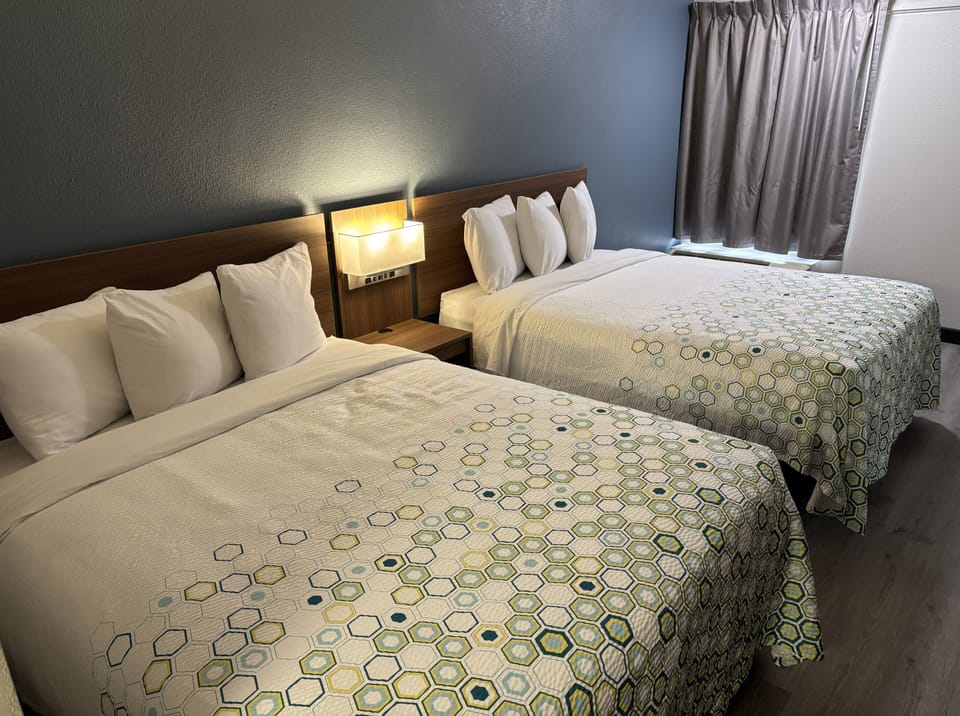 Studio, 2 Queen Beds, Non Smoking | Desk, laptop workspace, blackout drapes, WiFi (free)