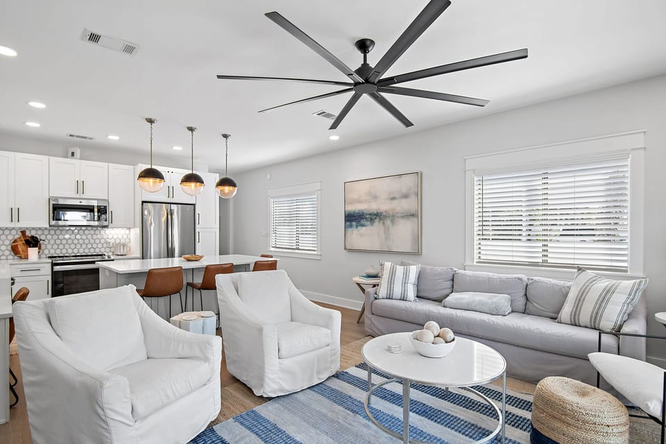 Open-concept living space ideal for gathering and unwinding