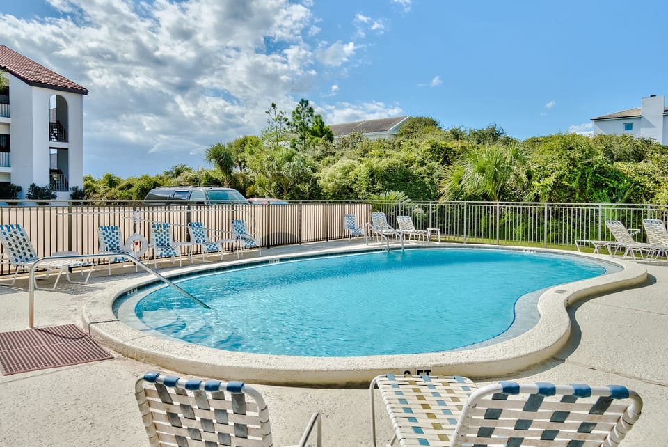 Sparkling resort-style pool perfect for relaxing under the sun
