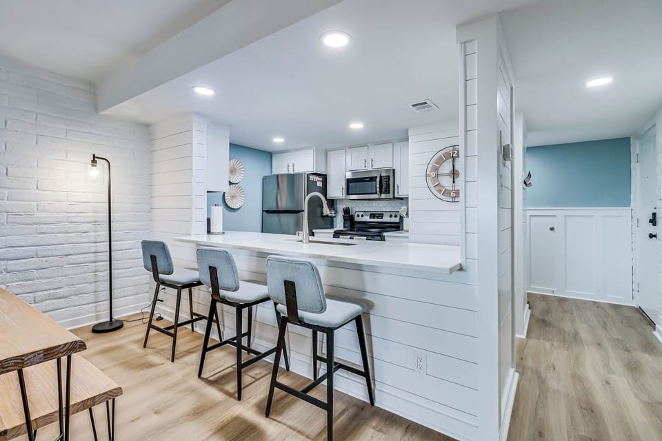 Fully equipped kitchen