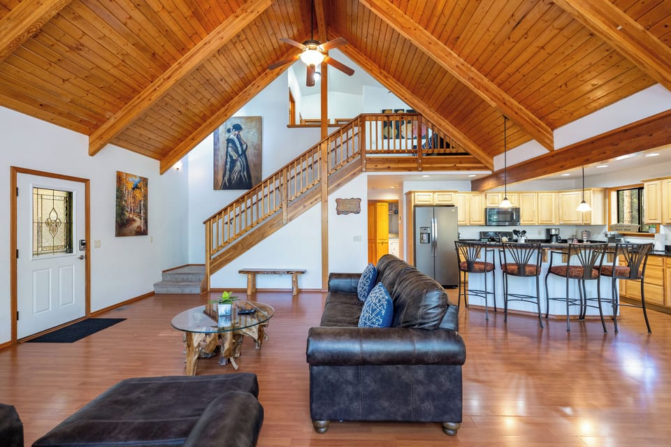 Cozy, light-filled space