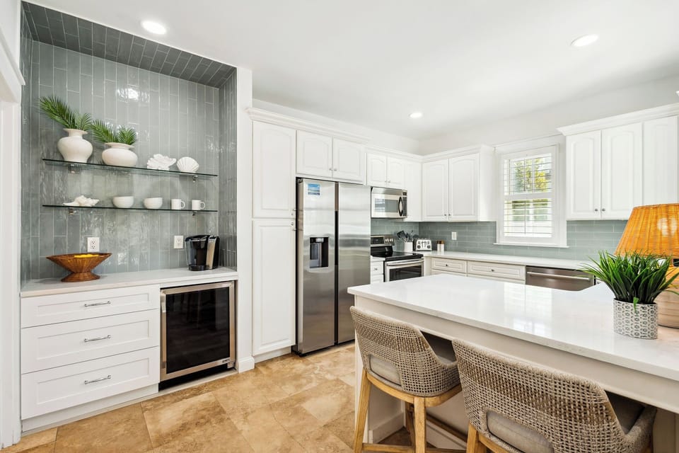 Large kitchen perfect for cooking together as a family.
