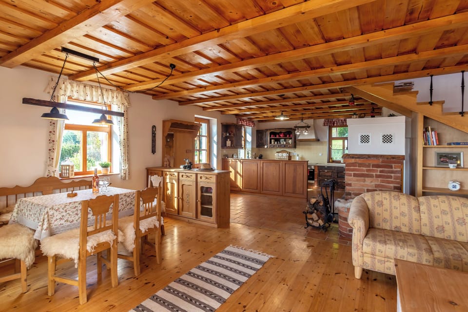 Kitchen and dining area