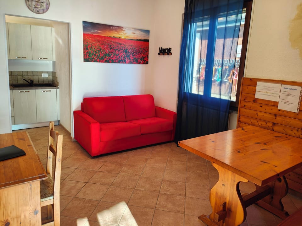 Deluxe Apartment, Lake View | Living area
