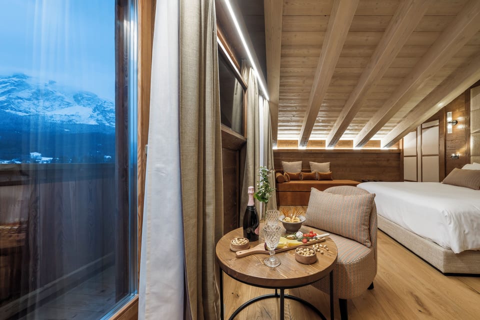 Grand Deluxe balcone vista montagna | Premium bedding, minibar, free WiFi, bed sheets