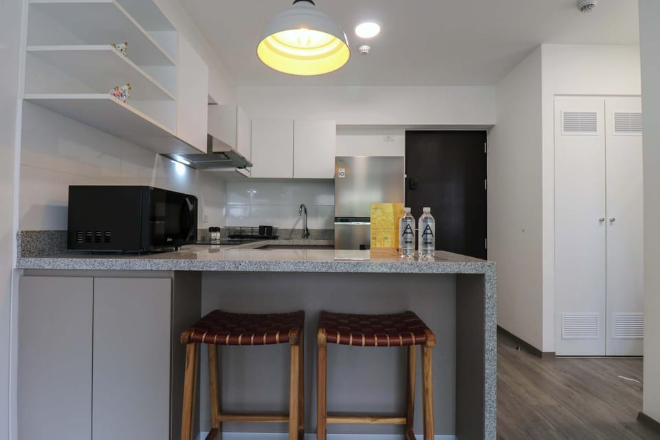 Clean and functional kitchen