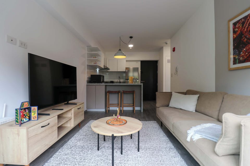 Cozy room with TV