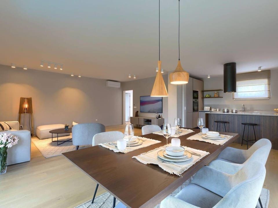 House, Private Pool | Living area | 100-cm flat-screen TV with satellite channels