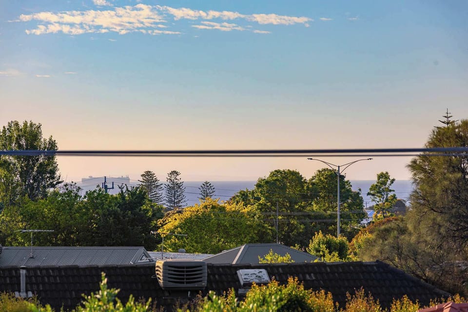 View over Port Phillip Bay from Upstairs Sitting Room