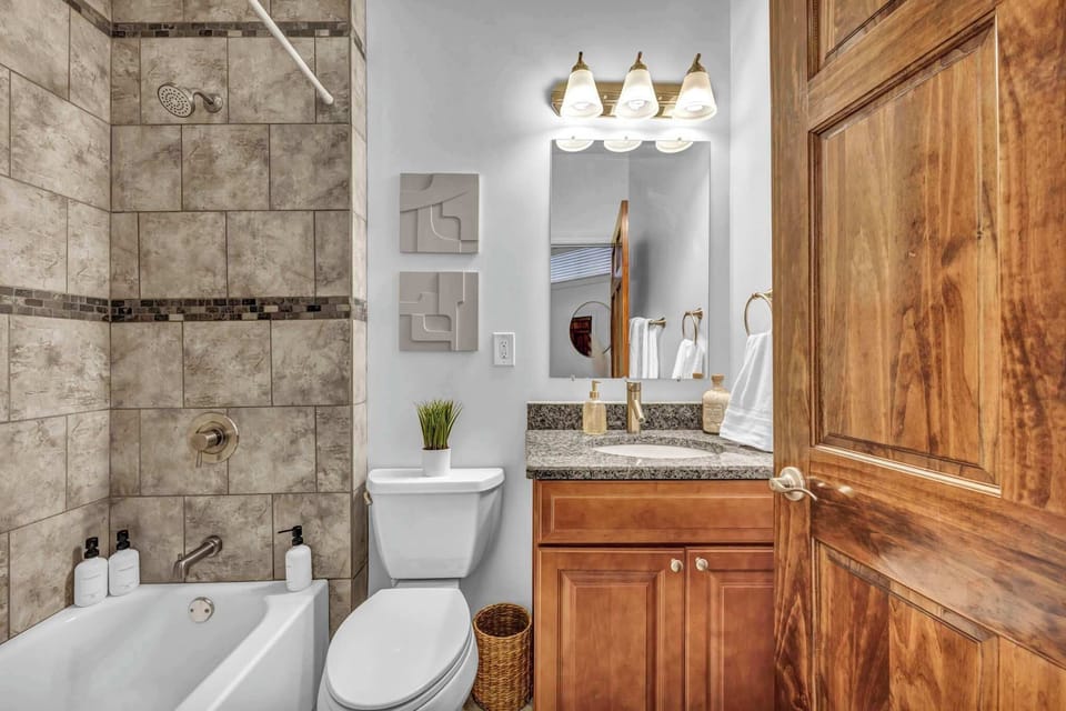 This compact setup is designed to deliver maximum convenience, combining essential bathroom features within a clean and organized space.