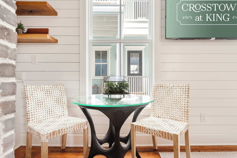 Dining seating for two!