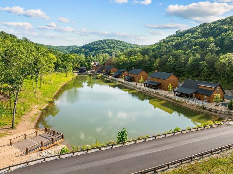 Fishing Dock and Stocked Pond