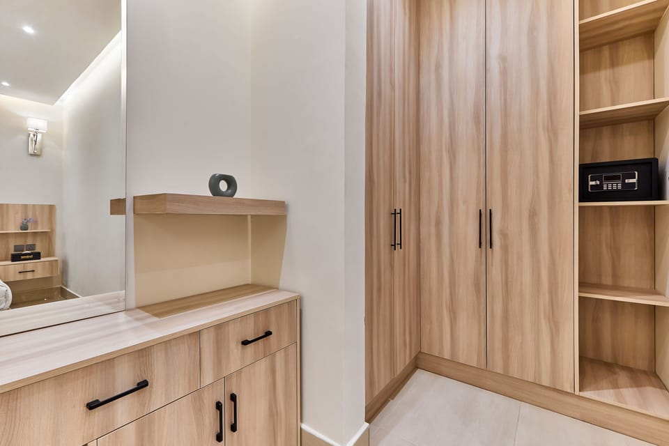 Premium Apartment, 3 Bedrooms | In-room safe, blackout drapes, iron/ironing board, free WiFi