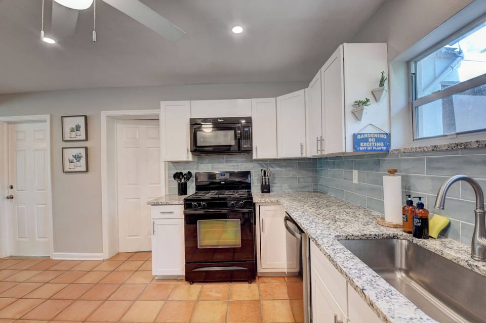 Gorgeous Fully Equipped Kitchen So You Will Feel Right at Home!