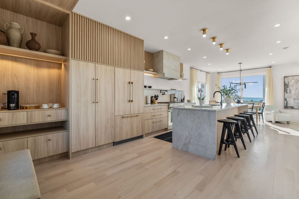 Open kitchen space