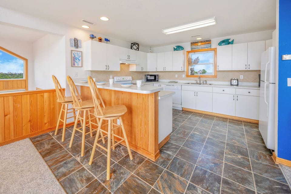 Surf or Sound Realty - 1203 - Sound Bound - Kitchen -1